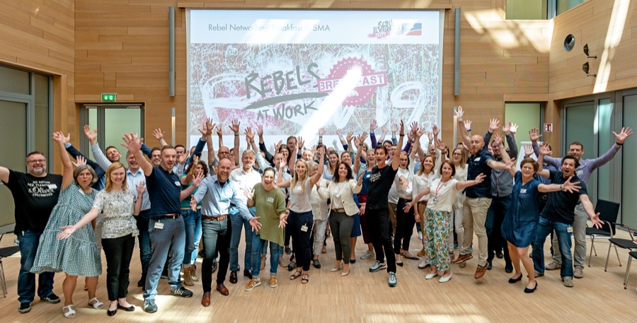 Rebels at Work Breakfast in Kassel bei SMA